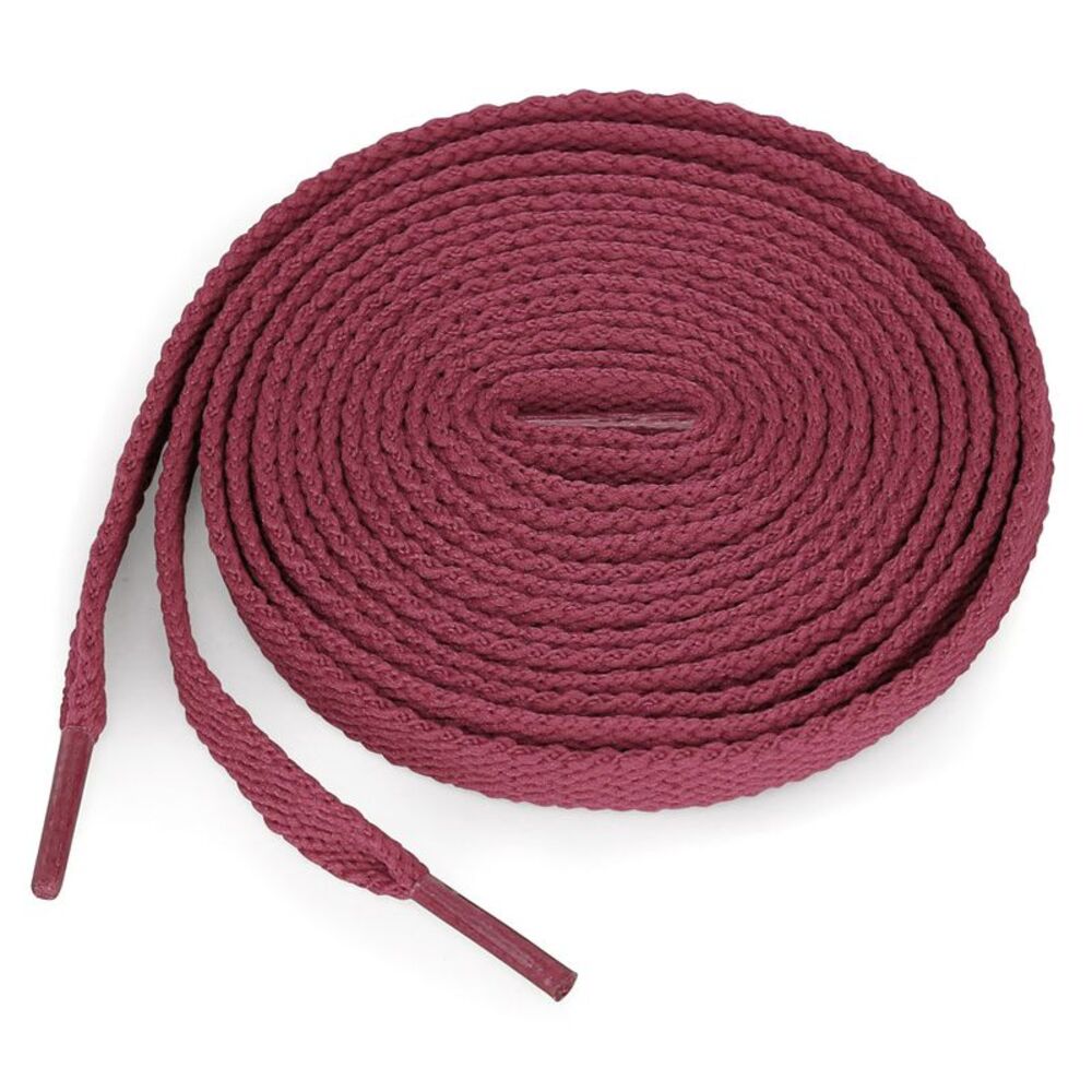 5 Pairs High Durability Athletic Unisex Flat Shoelaces for Sneakers Burgundy